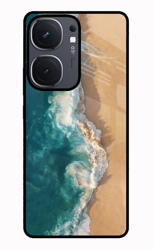 Ocean Beach iQOO Neo 9 Back Cover Glass Case - Hello Swanky