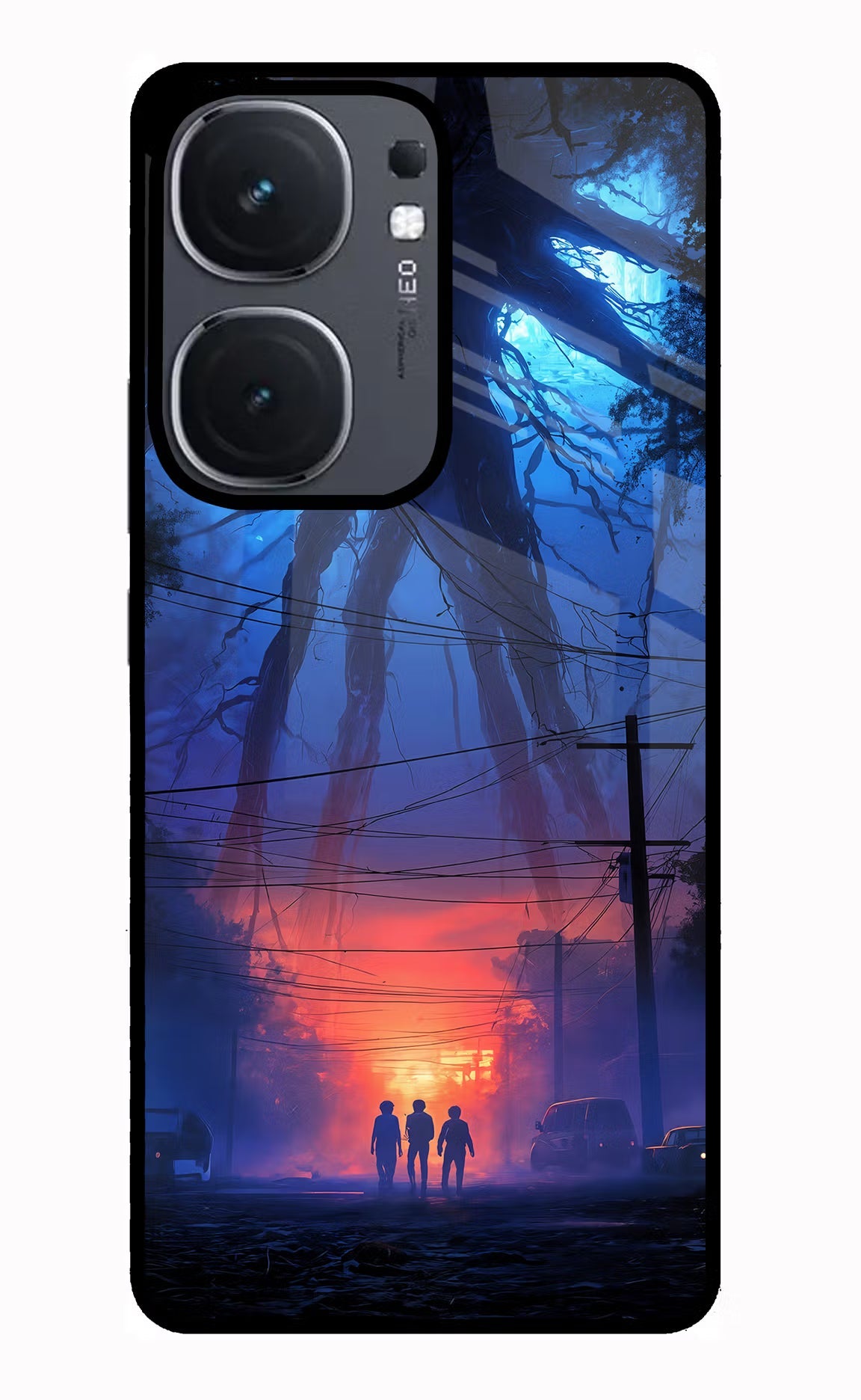 Ordinary Things Shadow iQOO Neo 9 Back Cover Glass Case - Hello Swanky