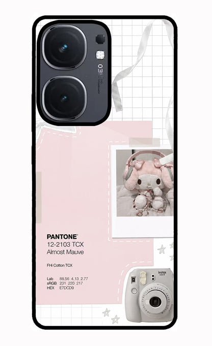 Pantone Asthetic iQOO Neo 9 Back Cover Glass Case - Hello Swanky