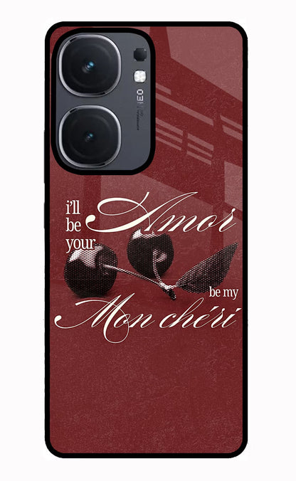 Velvet Cherry iQOO Neo 9 Back Cover Glass Case - Hello Swanky
