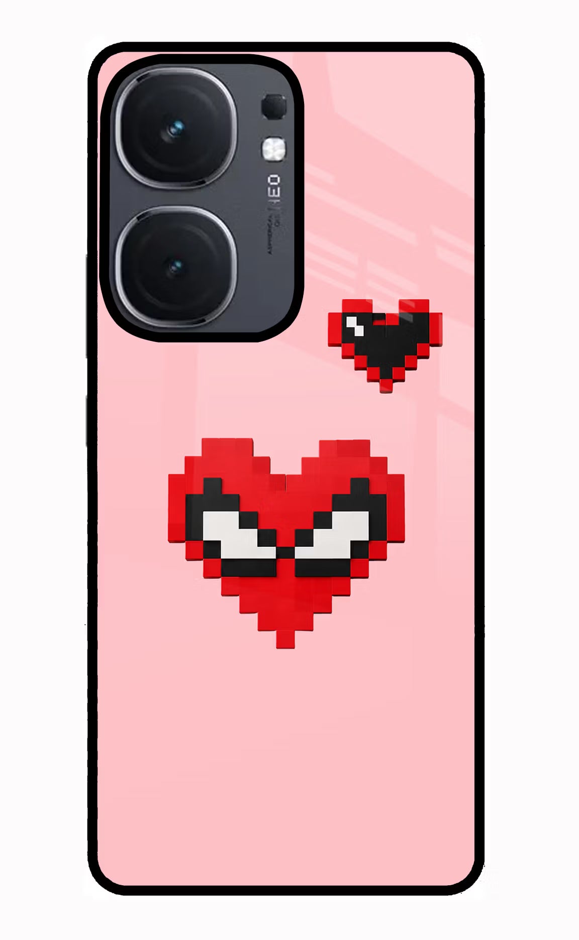 Gwen Heart iQOO Neo 9 Back Cover Glass Case - Hello Swanky