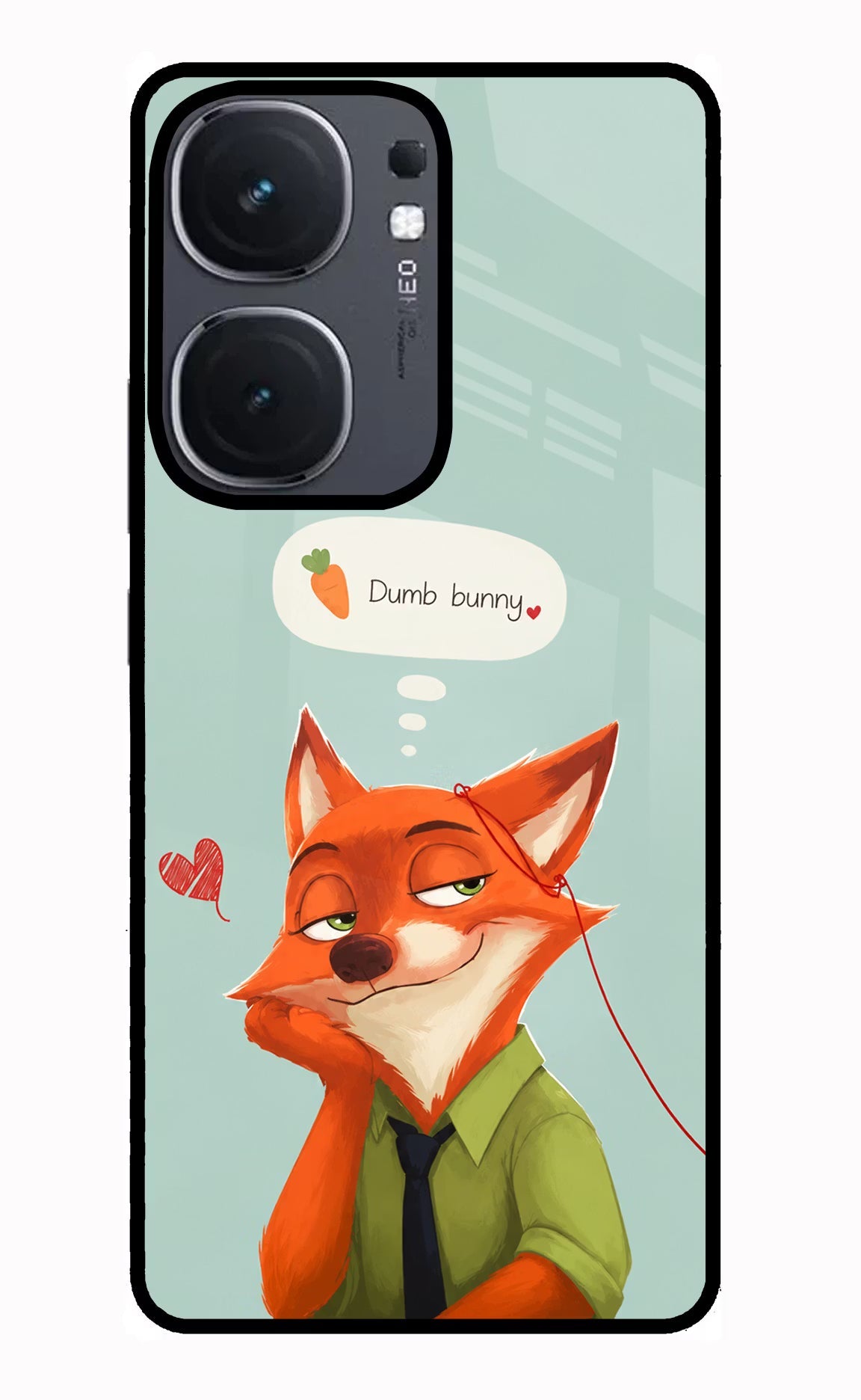 Nick Charm iQOO Neo 9 Back Cover Glass Case - Hello Swanky