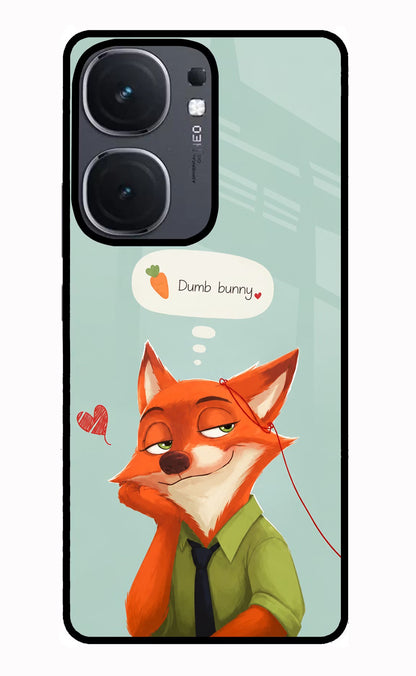 Nick Charm iQOO Neo 9 Back Cover Glass Case - Hello Swanky