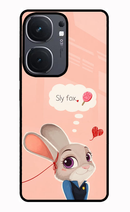 Judy Charm iQOO Neo 9 Back Cover Glass Case - Hello Swanky