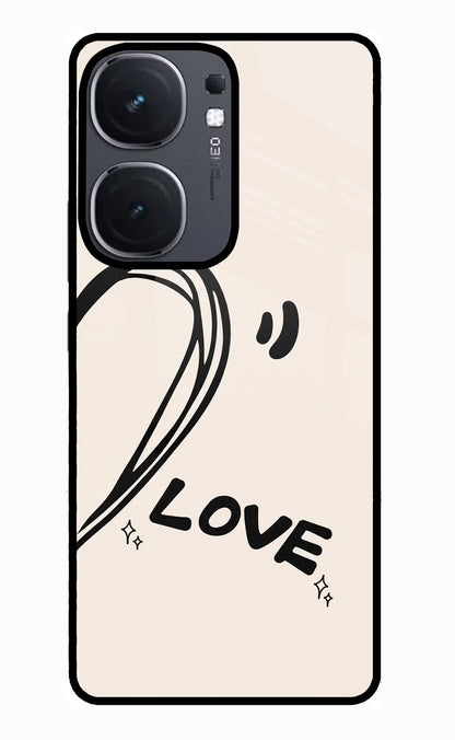 Soul Line iQOO Neo 9 Back Cover Glass Case - Hello Swanky