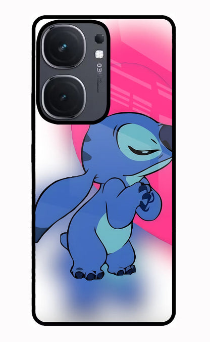 Stitch Hug iQOO Neo 9 Back Cover Glass Case - Hello Swanky