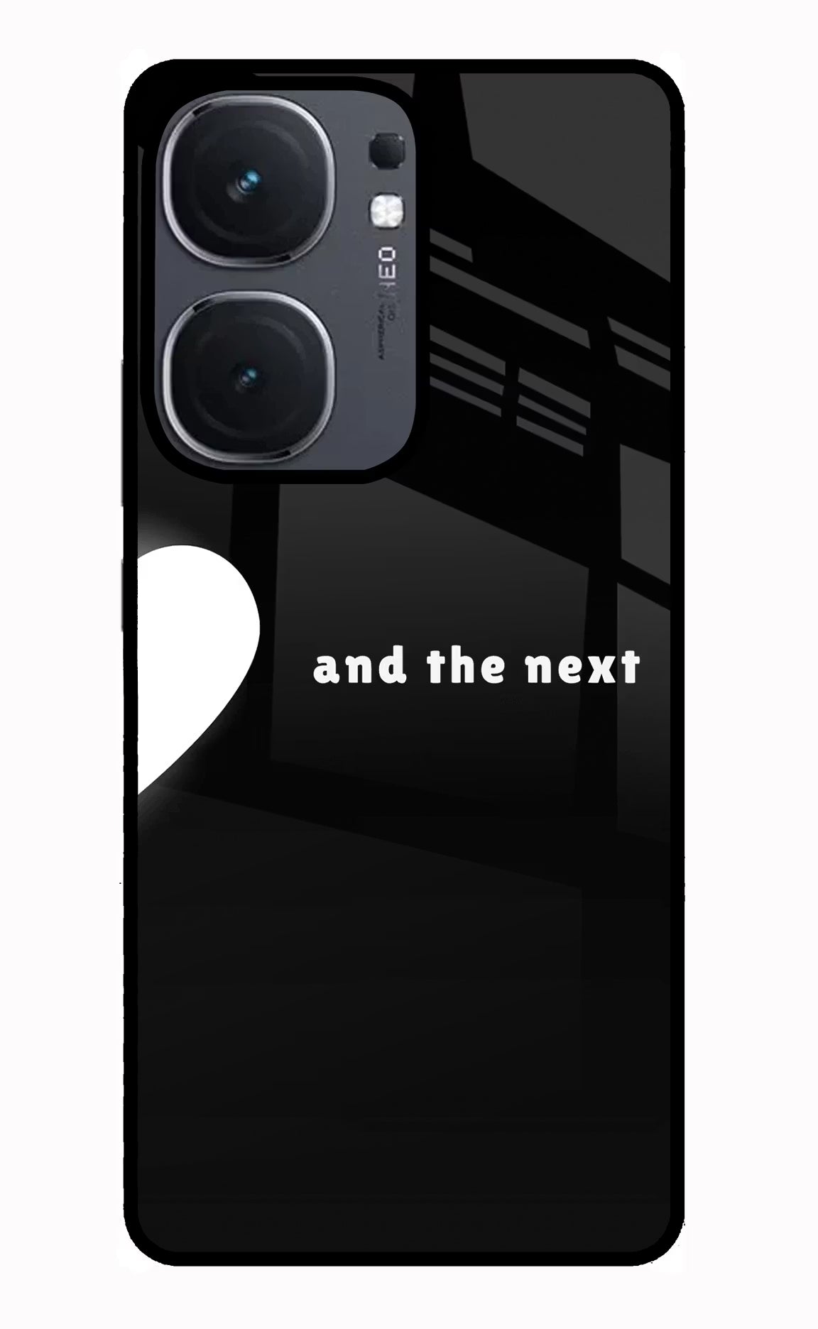 Next World iQOO Neo 9 Back Cover Glass Case - Hello Swanky