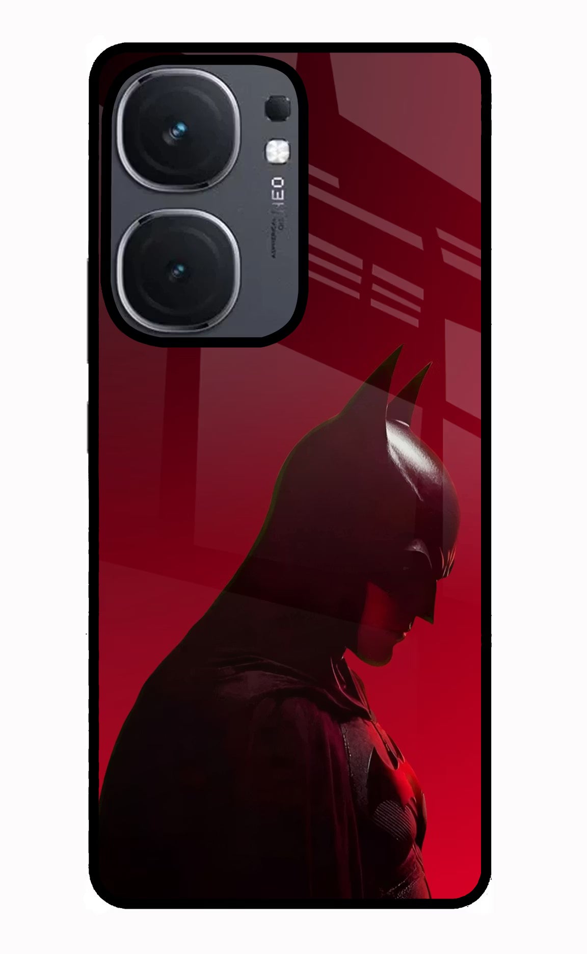 Dark Knight iQOO Neo 9 Back Cover Glass Case - Hello Swanky