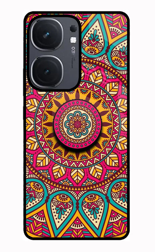 Mandala iQOO Neo 9 Back Cover Glass Case - Hello Swanky