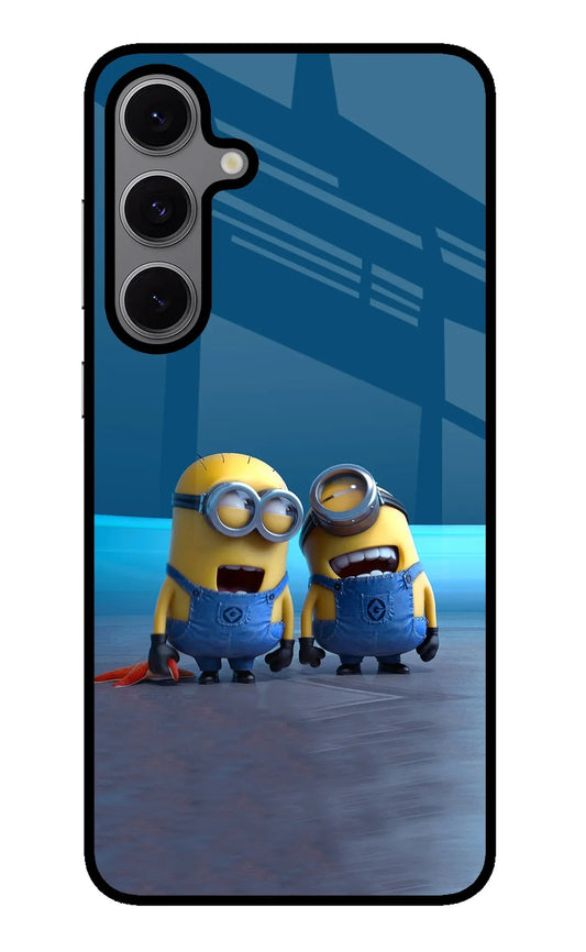 Minion Laughing Samsung S24 FE 5G Back Cover