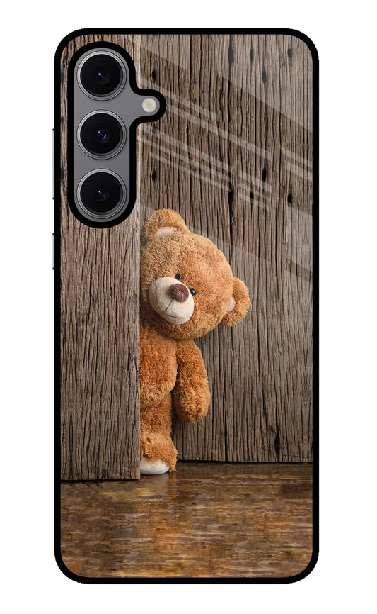 Teddy Wooden Samsung S24 FE 5G Back Cover
