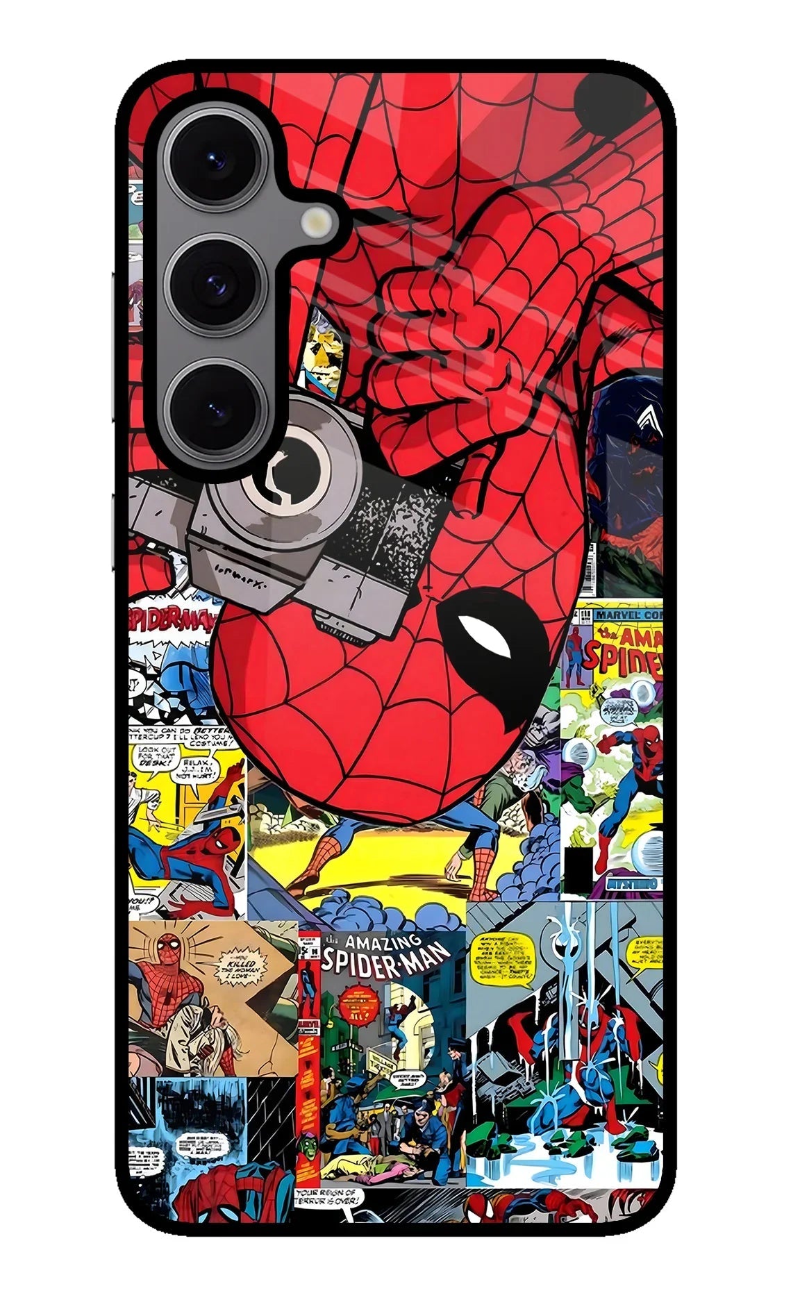 Spider Man Samsung S24 FE 5G Back Cover