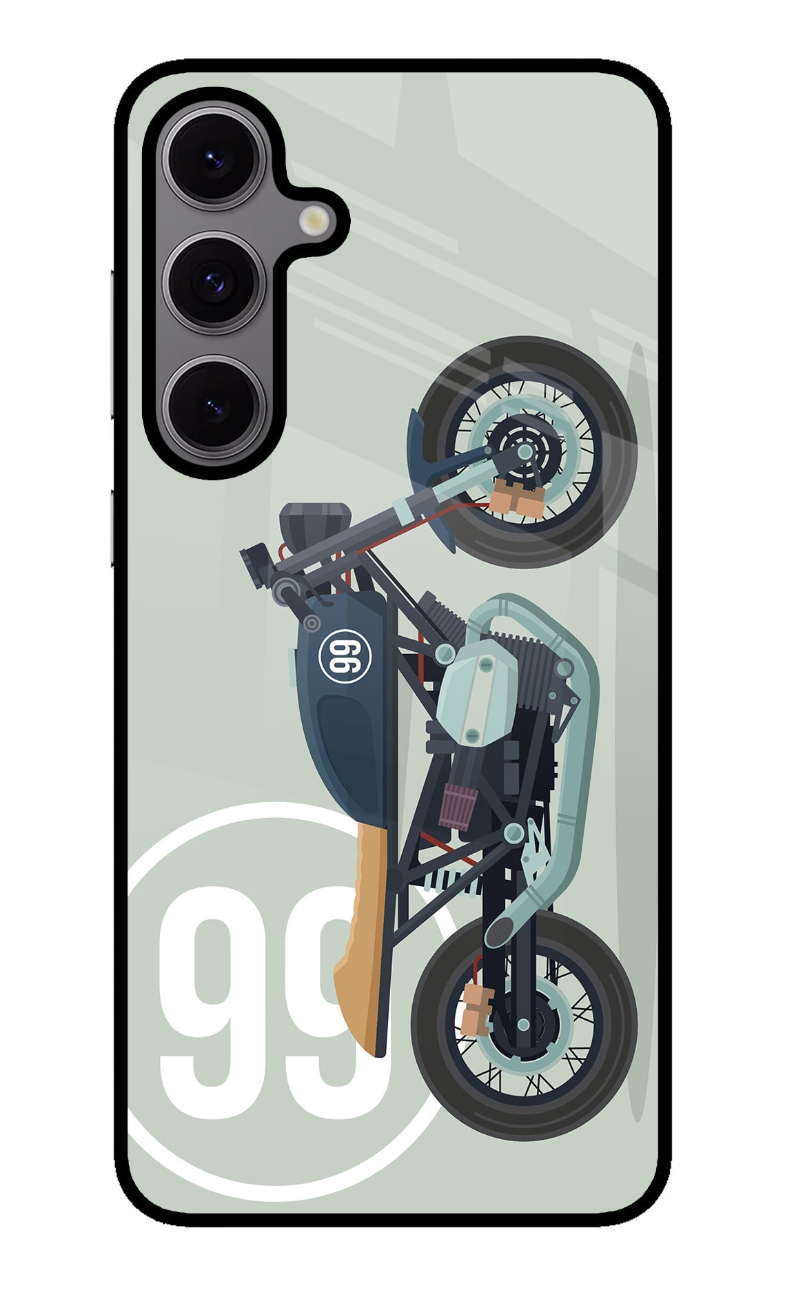 Classic Cafe Racer 99 Samsung S24 FE 5G Back Cover