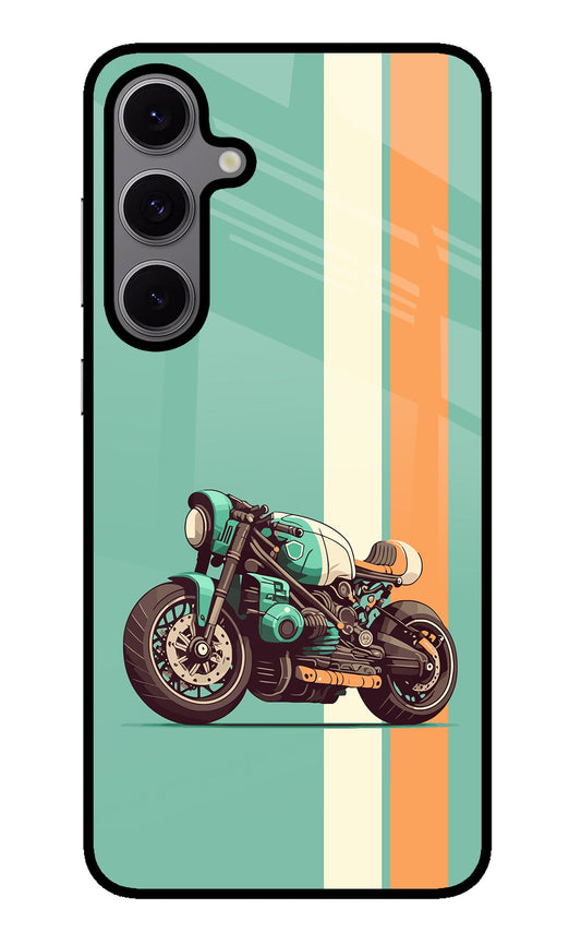 Striped Moto Drift Samsung S24 FE 5G Back Cover