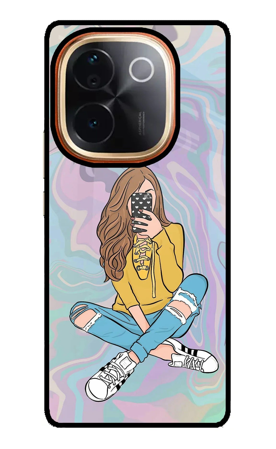 Selfie Girl Vivo T3 Pro 5G Glass Case