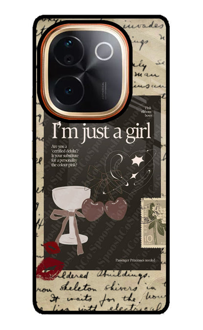 I am just a girl Vivo T3 Pro 5G Back Cover