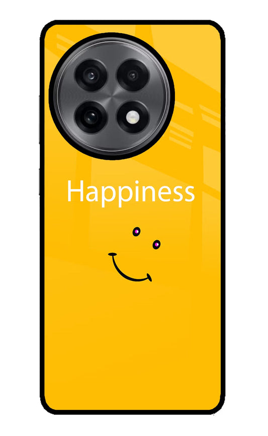 Happiness With Smiley OnePlus 13R Back Cover