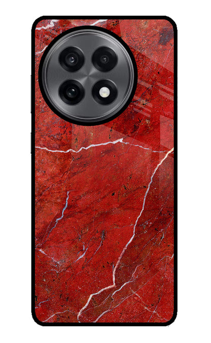 Red Marble Design OnePlus 13R Back Cover