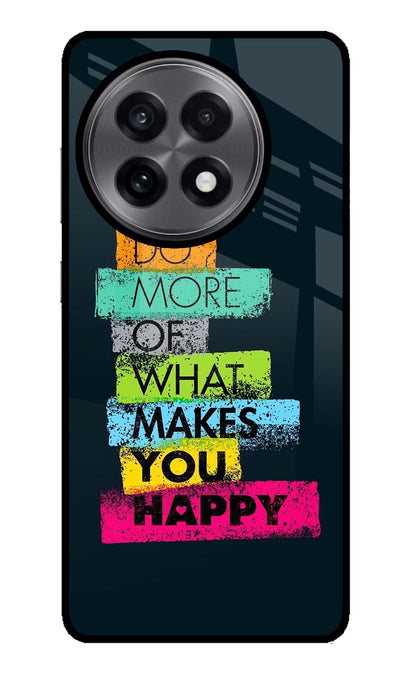 Do More Of What Makes You Happy OnePlus 13R Back Cover