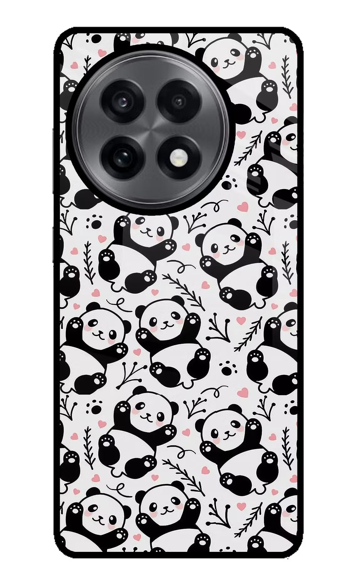 Cute Panda OnePlus 13R Back Cover