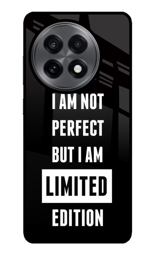 I Am Not Perfect But I Am Limited Edition OnePlus 13R Back Cover