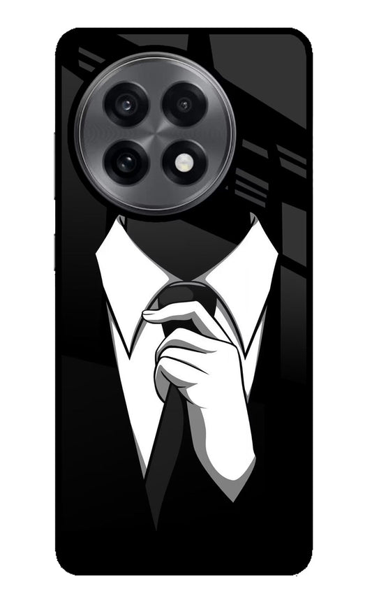 Black Tie OnePlus 13R Back Cover