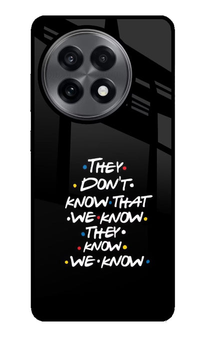 FRIENDS Dialogue OnePlus 13R Back Cover