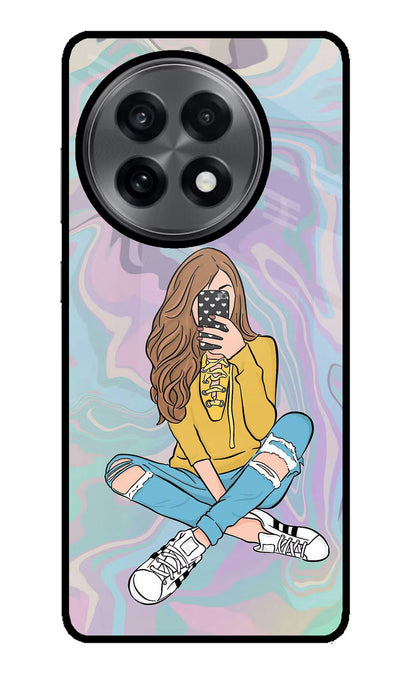 Selfie Girl OnePlus 13R Back Cover