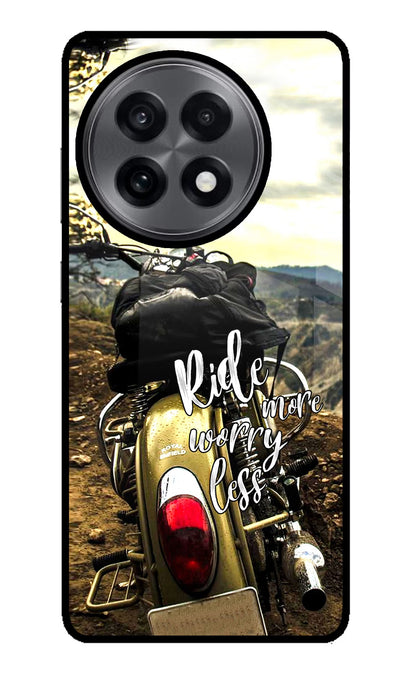 Ride More Worry Less OnePlus 13R Back Cover