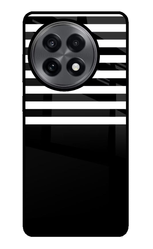 Black and White Print OnePlus 13R Back Cover