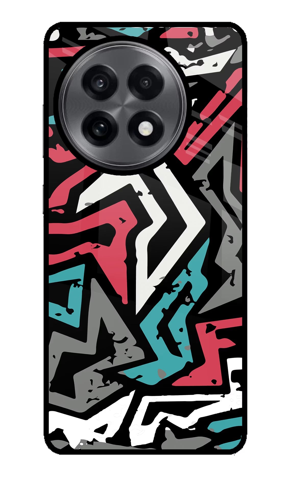 Geometric Graffiti OnePlus 13R Back Cover