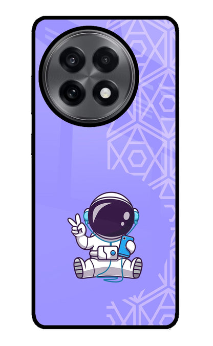 Cute Astronaut Chilling OnePlus 13R Back Cover
