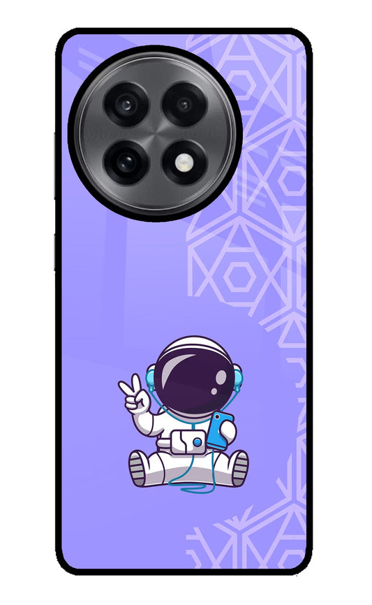 Cute Astronaut Chilling OnePlus 13R Back Cover