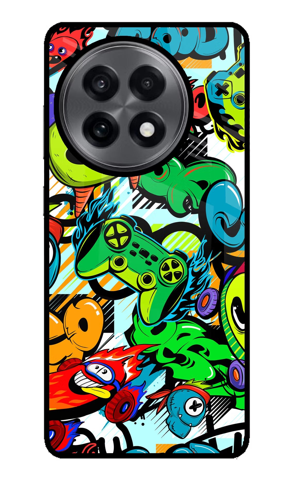 Game Doodle OnePlus 13R Back Cover