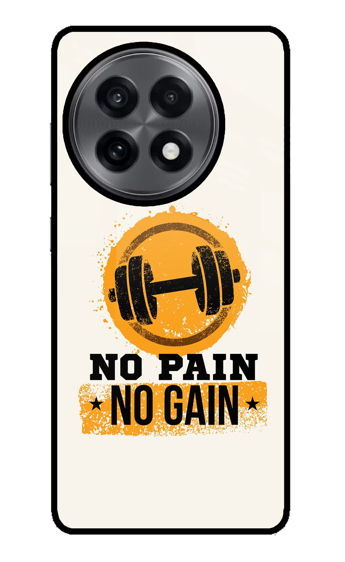 No Pain No Gain OnePlus 13R Back Cover