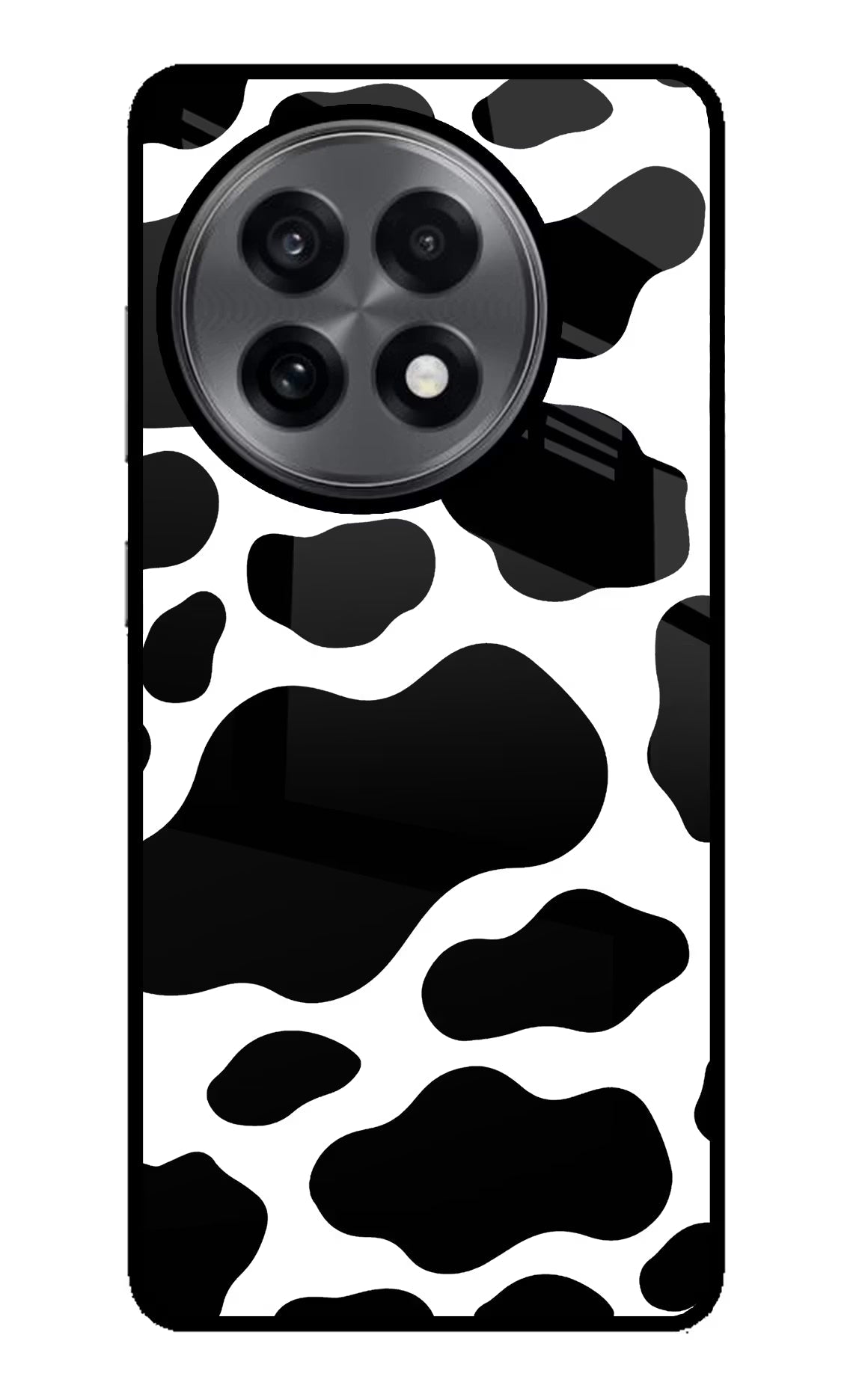 Cow Spots OnePlus 13R Glass Case
