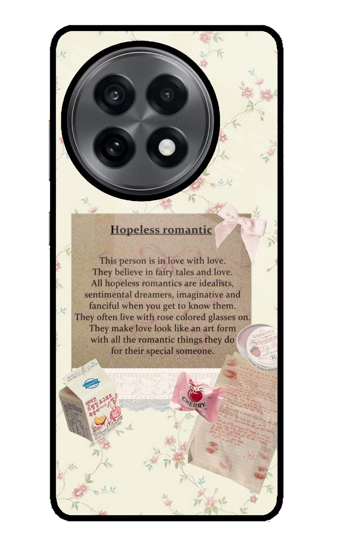 Hopeless Romantic OnePlus 13R Back Cover
