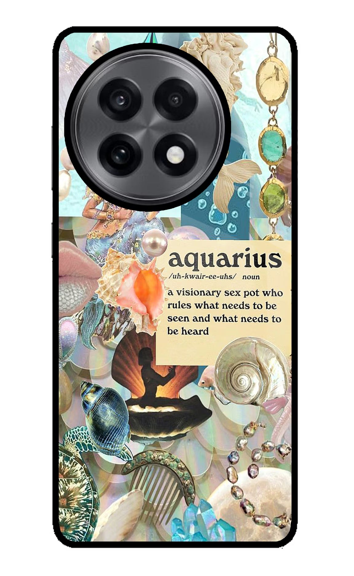 Aquarius Zodiac OnePlus 13R Back Cover