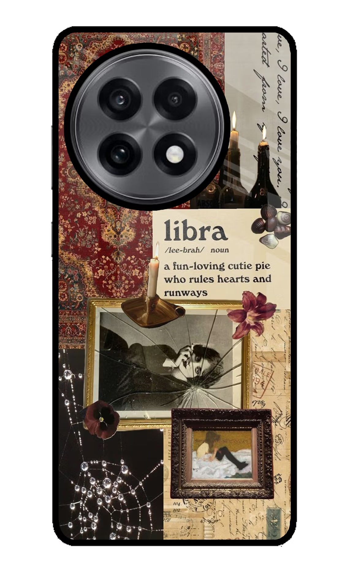 Libra Zodiac OnePlus 13R Back Cover