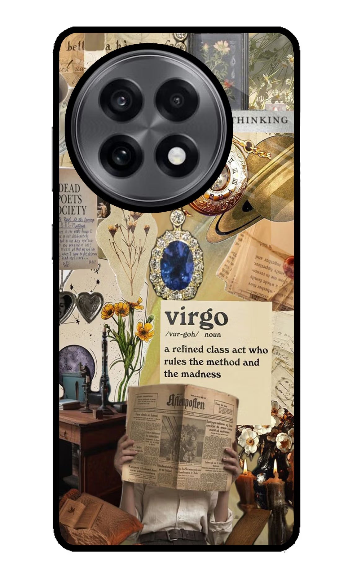 Virgo Zodiac OnePlus 13R Back Cover