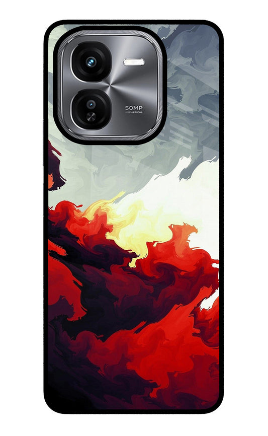 Fire Cloud iQOO Z9X Back Cover