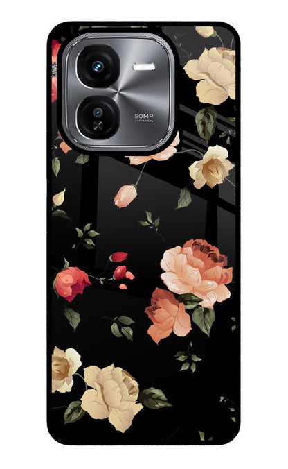 Flowers iQOO Z9X Back Cover