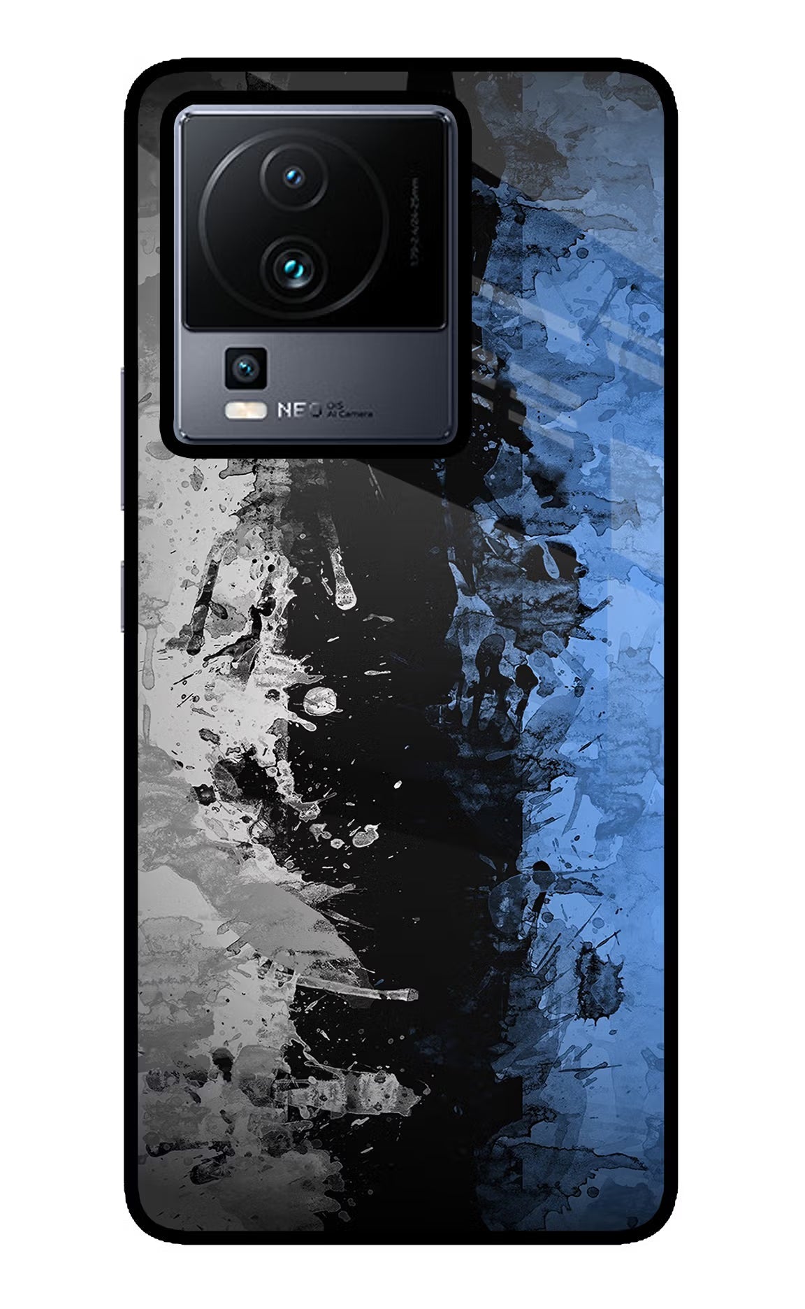 Artistic Design iQOO Neo 7 Pro Back Cover Glass Case - Hello Swanky
