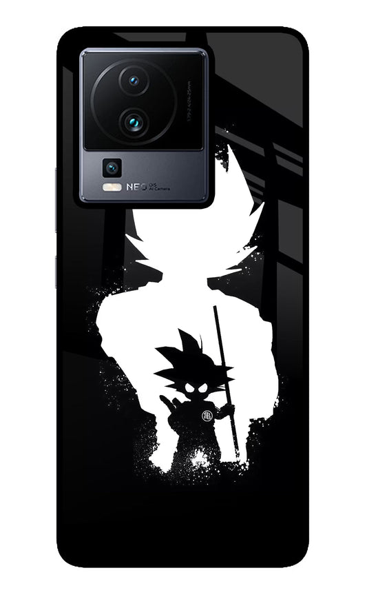 Goku Shadow iQOO Neo 7 Pro Back Cover Glass Case - Hello Swanky