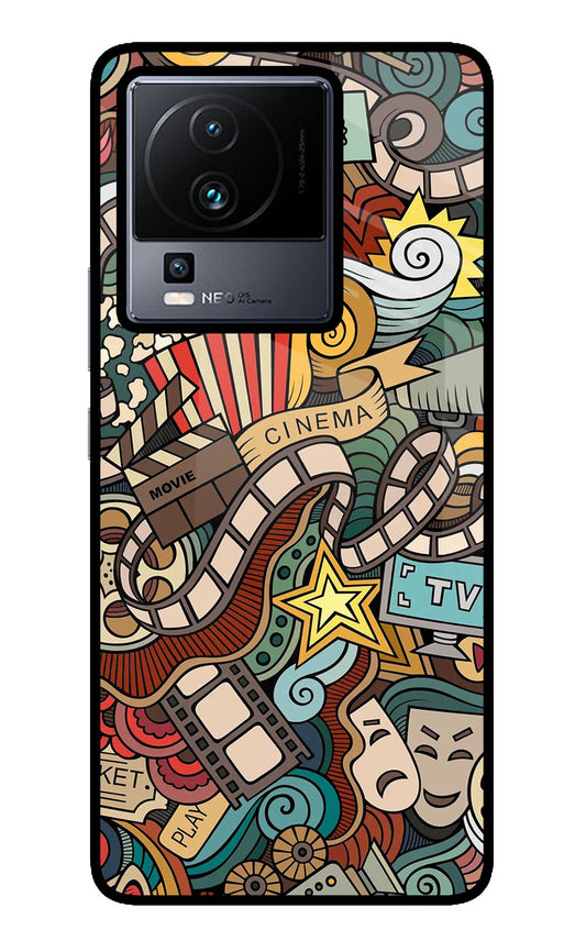 Cinema Abstract iQOO Neo 7 Pro Back Cover Glass Case - Hello Swanky