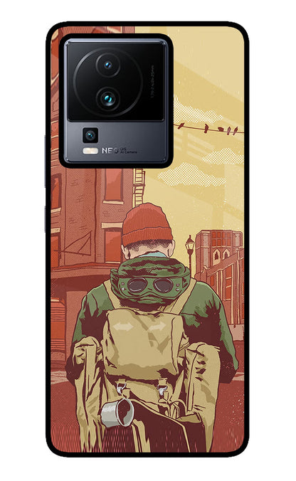 Adventurous iQOO Neo 7 Pro Back Cover Glass Case - Hello Swanky