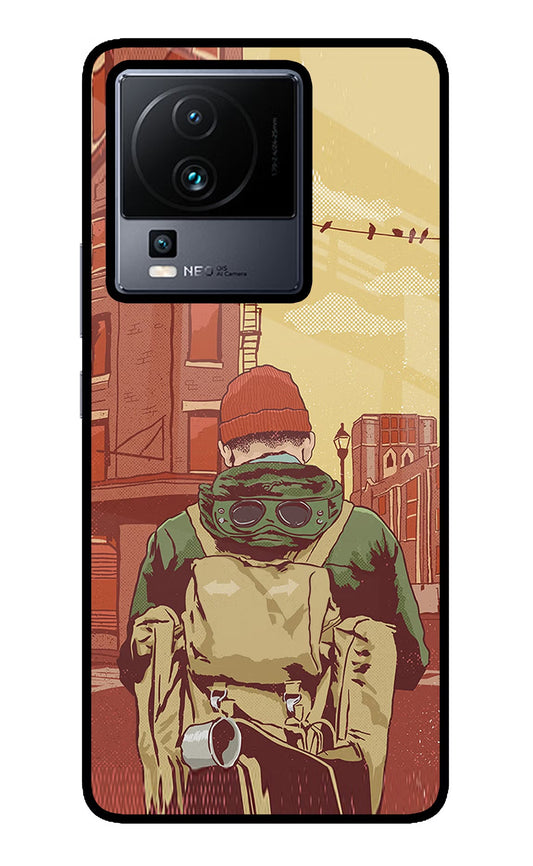 Adventurous iQOO Neo 7 Pro Back Cover Glass Case - Hello Swanky
