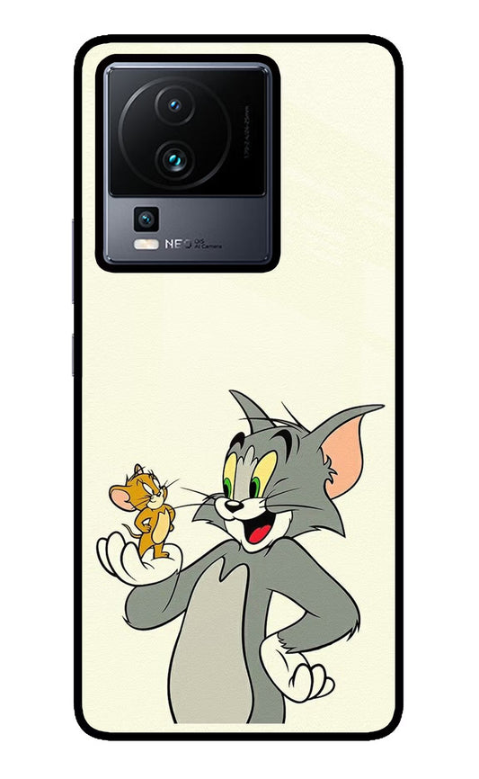 Tom & Jerry iQOO Neo 7 Pro Back Cover Glass Case - Hello Swanky