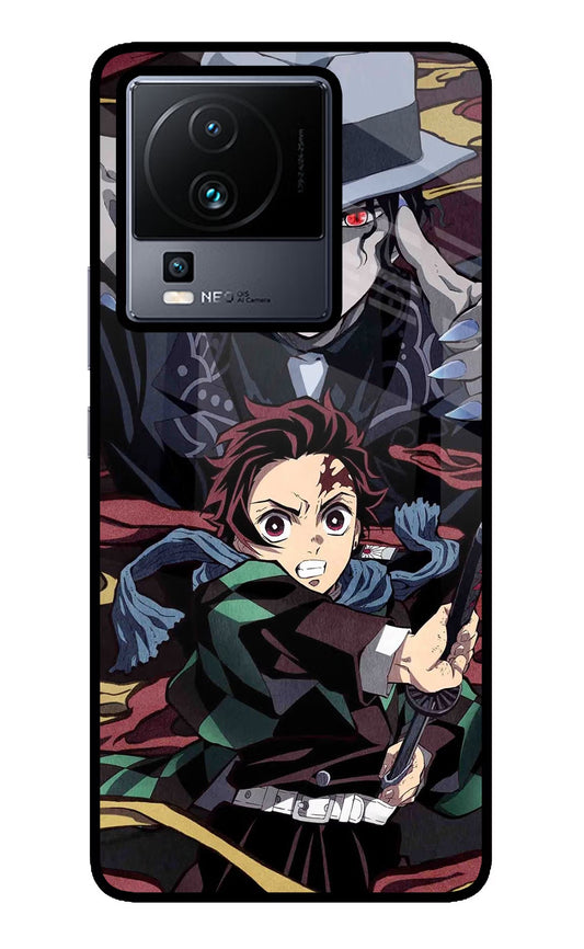Demon Slayer iQOO Neo 7 Pro Back Cover Glass Case - Hello Swanky