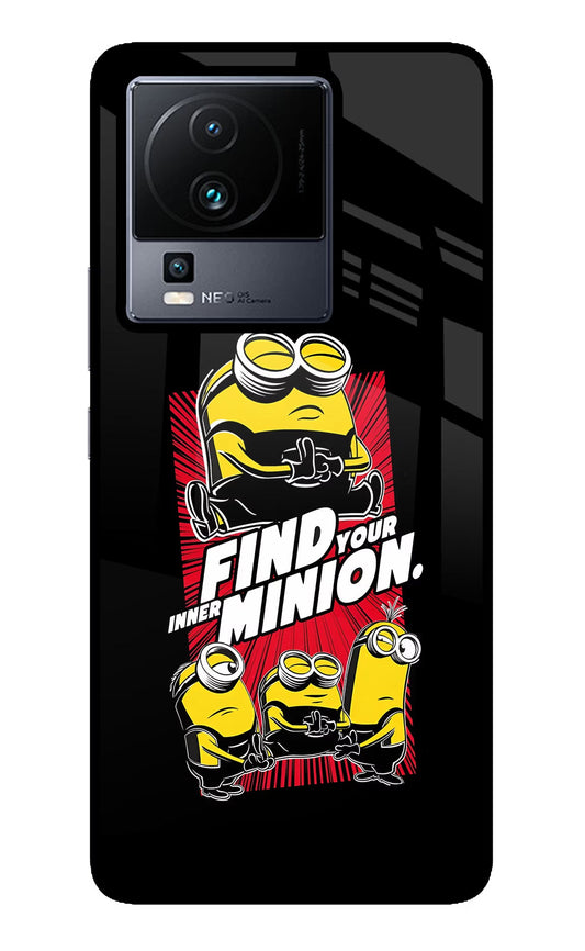 Find Your Inner Minion iQOO Neo 7 Pro Back Cover Glass Case - Hello Swanky